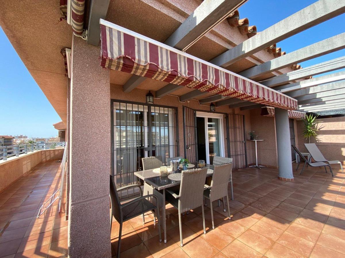Atico Terraza 65M. Playa, Piscina, A/C, Wifi Apartman Sanlúcar de Barrameda Kültér fotó