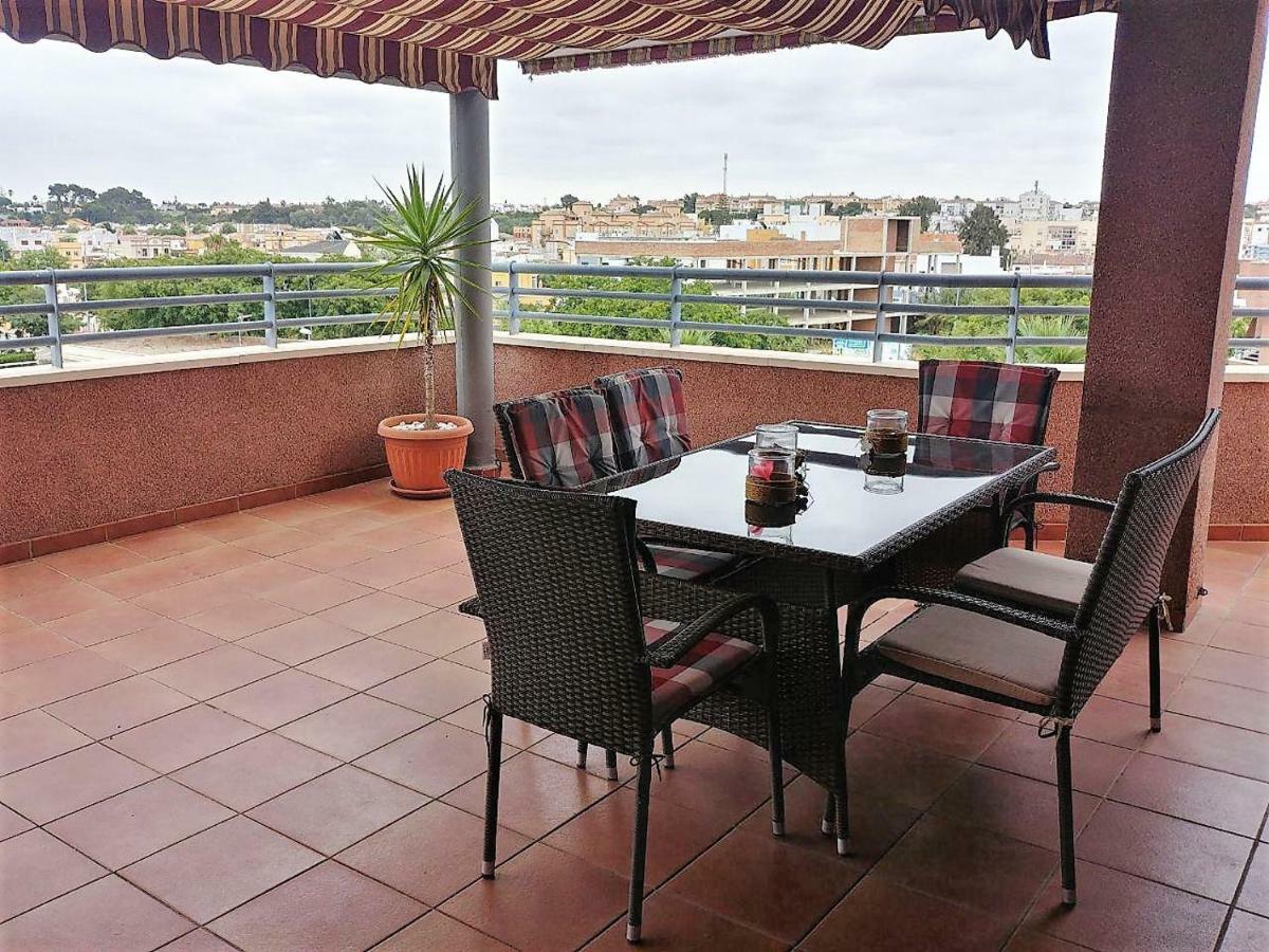 Atico Terraza 65M. Playa, Piscina, A/C, Wifi Apartman Sanlúcar de Barrameda Kültér fotó